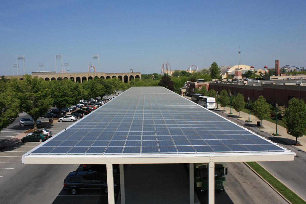 Solar Canopies Bring Solar Panels To Your Parking Lot