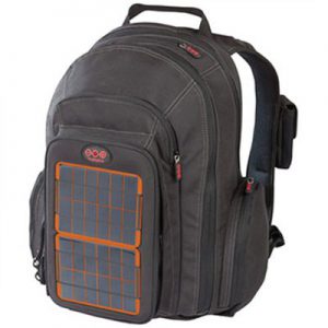 Voltaic solar panel backpack