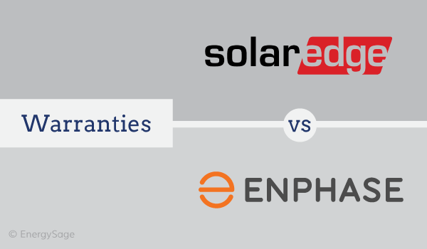 solaredge warranty vs enphase warranty