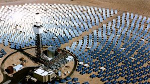 concentrated solar power tower