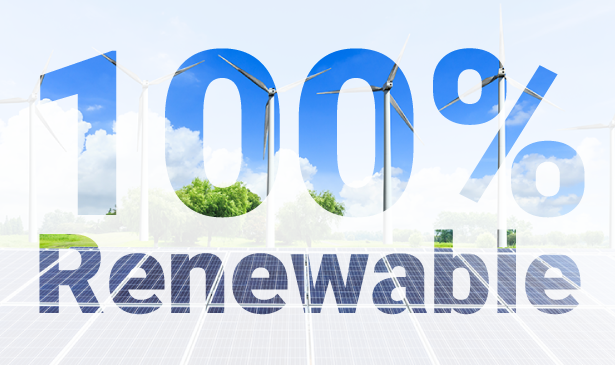 100 percent renewable targets