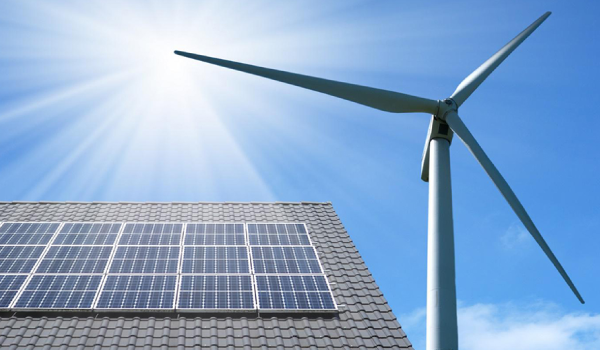 hybrid wind plus solar energy system