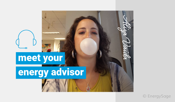 meet your energy advisor aliza