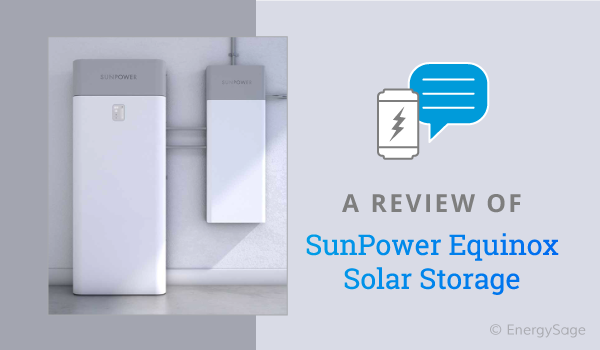 sunpower equinox storage system