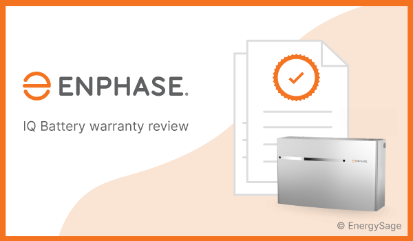 Enphase battery warranty review