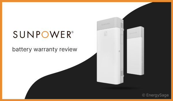 SunPower battery warranty